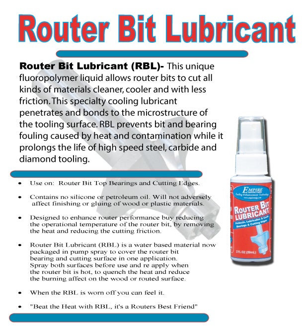 best male sex toy reddit Router Bit Lubricant Spray 2oz